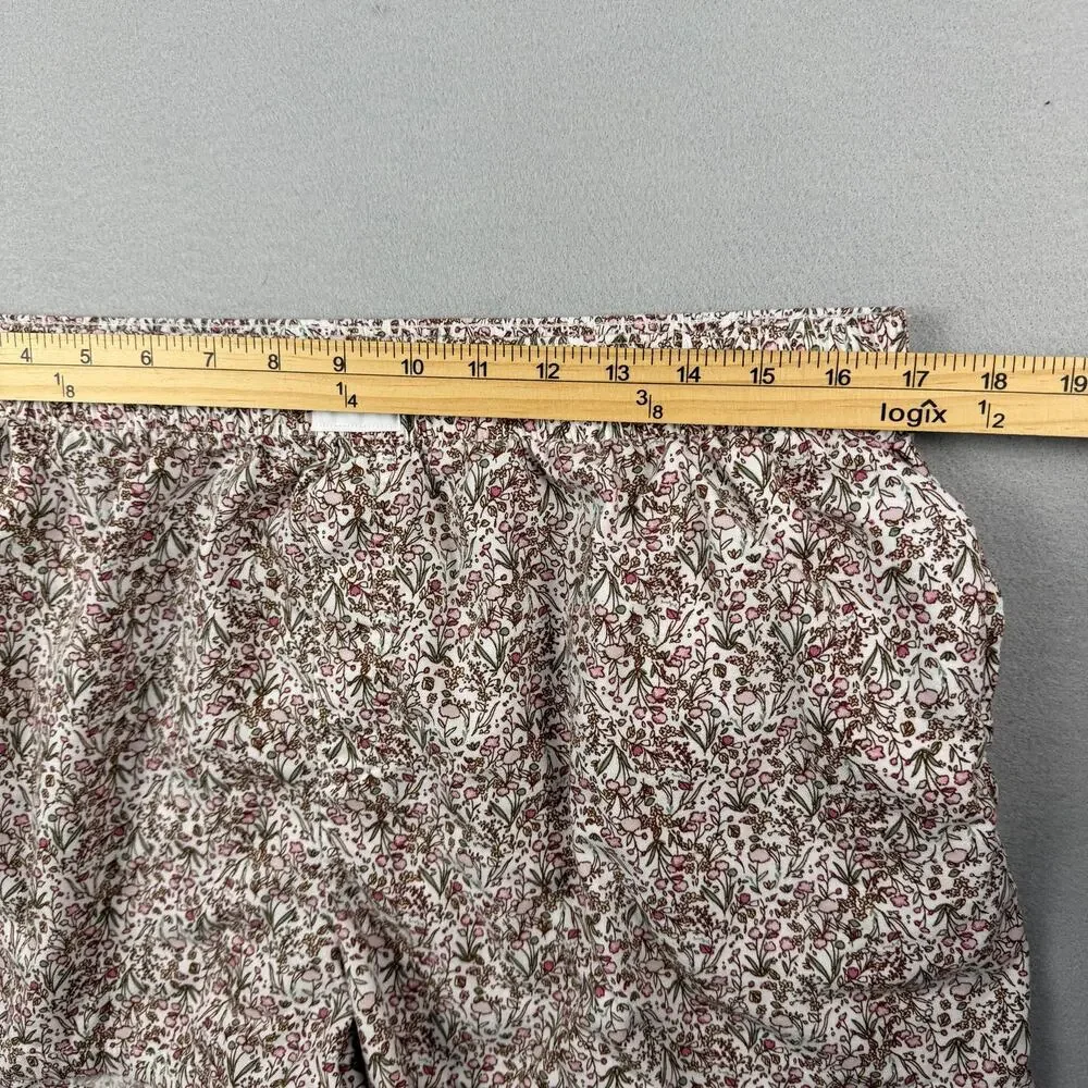 Joyspun Floral Lounge Sleep Shorts Women’s Large Pockets